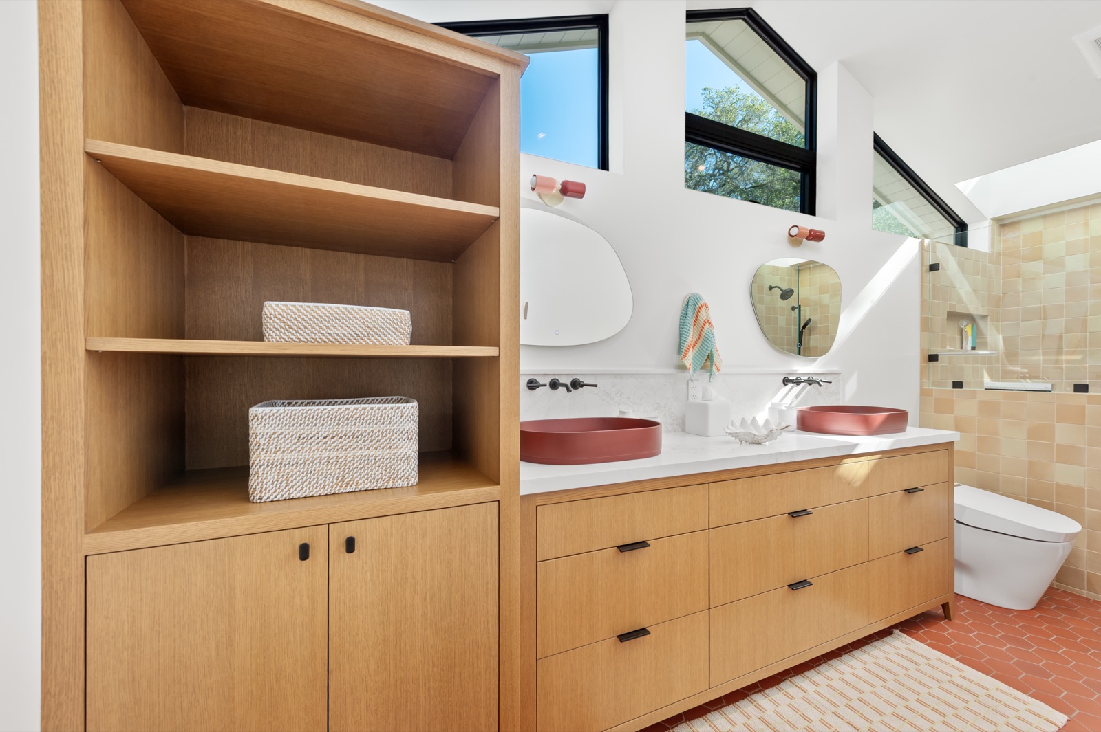 Custom home rebuild interior
