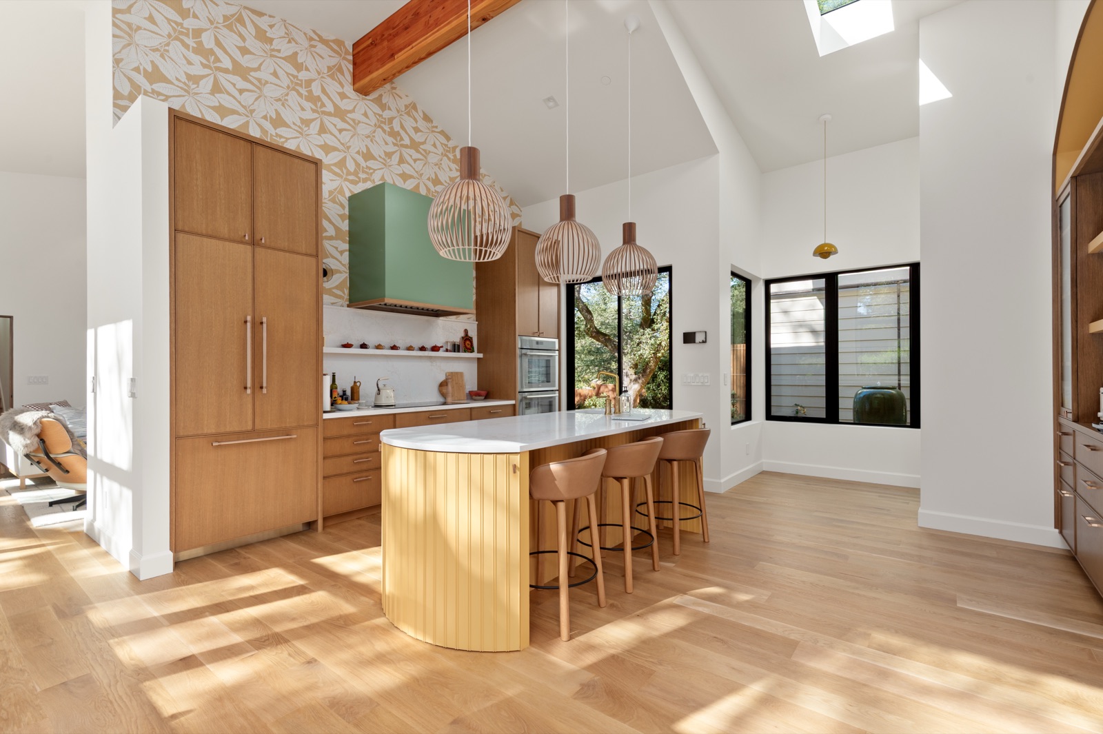 Custom home rebuild interior