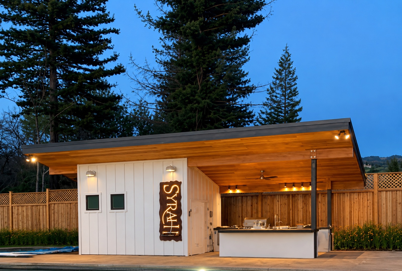 Fire rebuild home